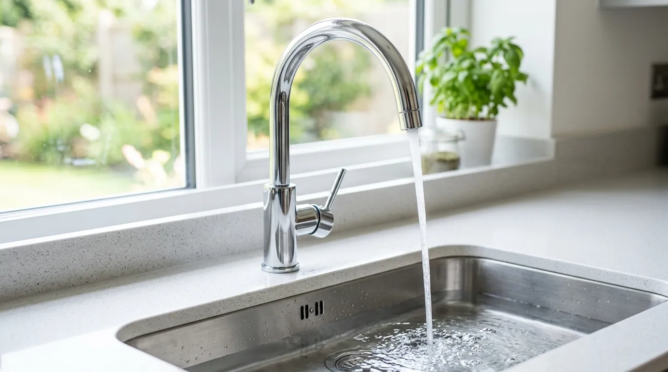Local Plumbing Master Pros same day plumber fixing a faucet in Greensboro, NC